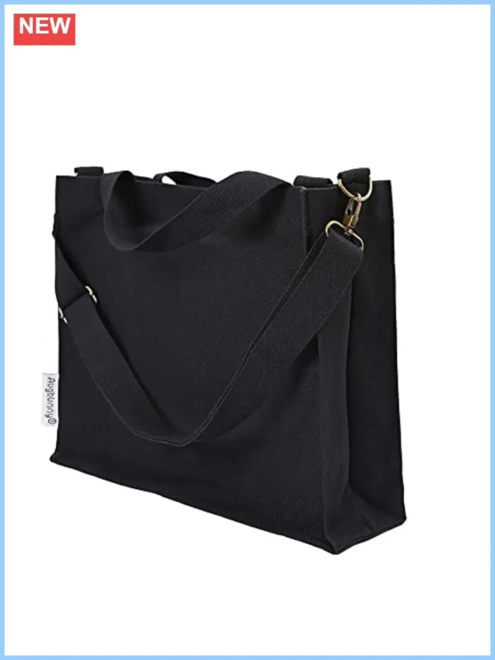 Heavy Duty Canvas Extra Large Tote Bag Crossbody Shoulder Bag Shopping Beach
